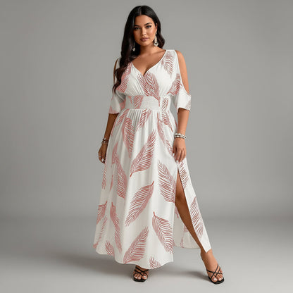 Boho Split Hem Dress