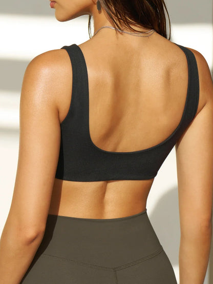 Sports High Elastic Yoga Straps Vest Bra