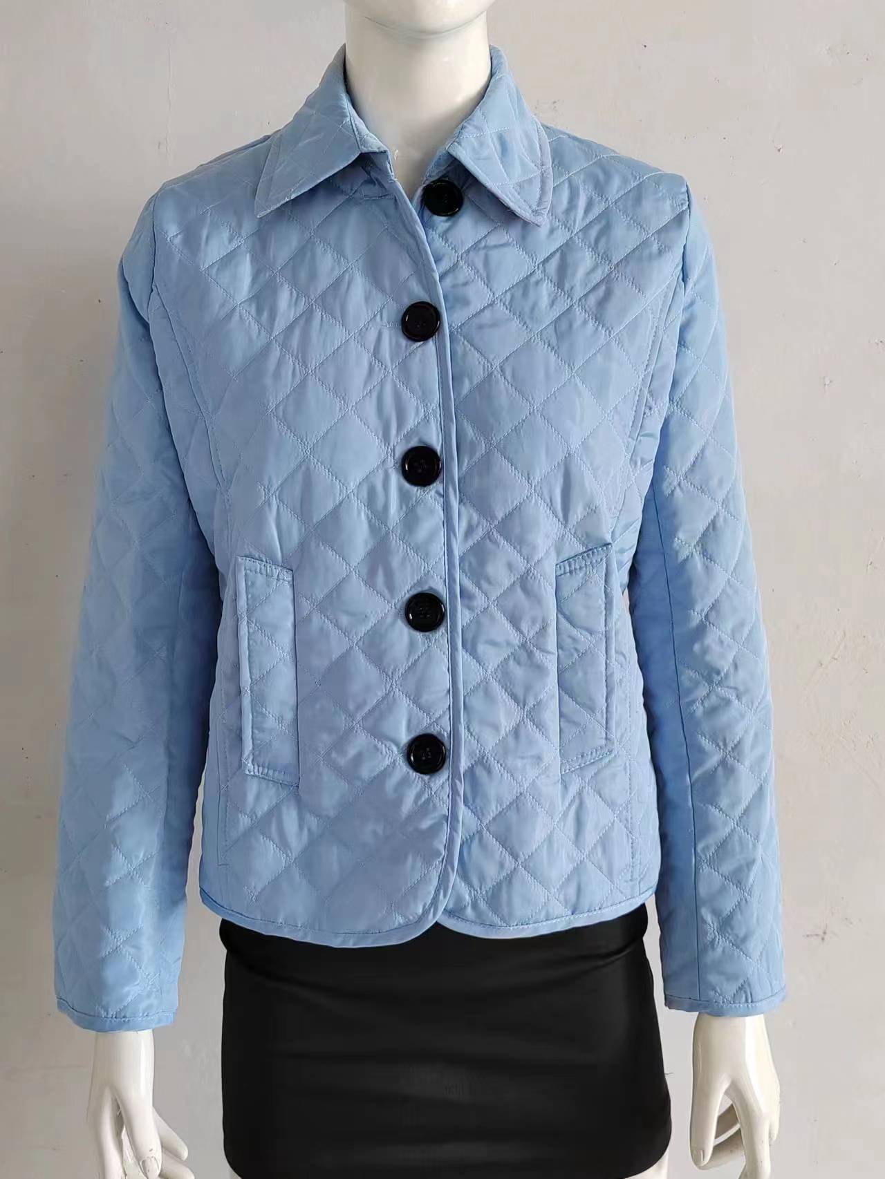 Fashion Temperament Lapel Single Breasted Slim Coats