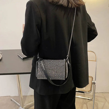 Fancy Rhinestone Bag | New Arrival Tide Fashion Underarm Bag & Full Diamond Crystal Handbag (Female Summer Crossbody)