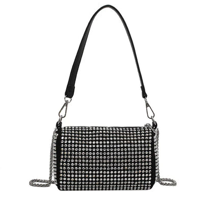 Fancy Rhinestone Bag | New Arrival Tide Fashion Underarm Bag & Full Diamond Crystal Handbag (Female Summer Crossbody)