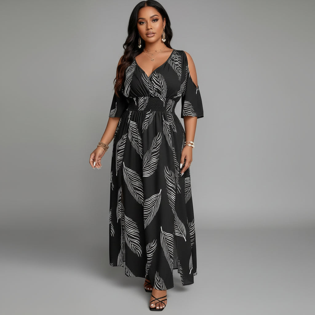 Boho Split Hem Dress