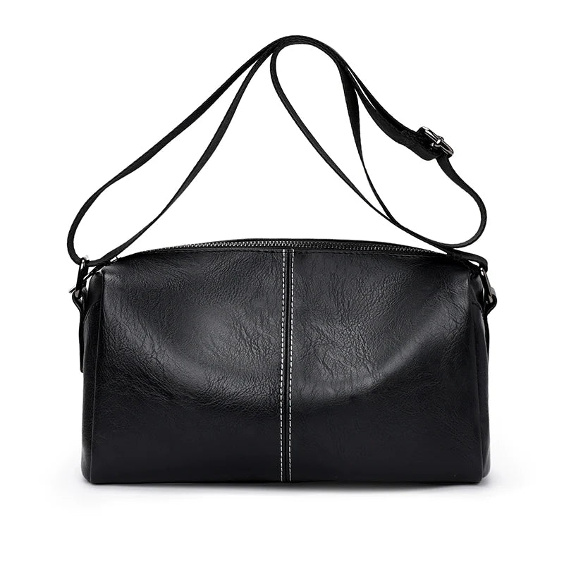 Men's Small High-Grade Casual Messenger Bag | PU Leather Shoulder Bag (New Commuter All-Matching Crossbody)