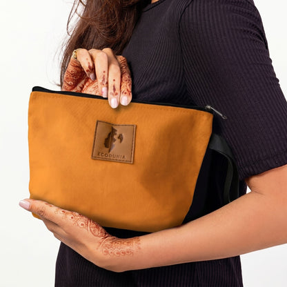 Ren Canvas Makeup Bag – Fair Trade Cosmetic & Toiletry Pouch