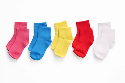 SmoothToe™ Ankle Socks – 5 Pack (Multi Color)