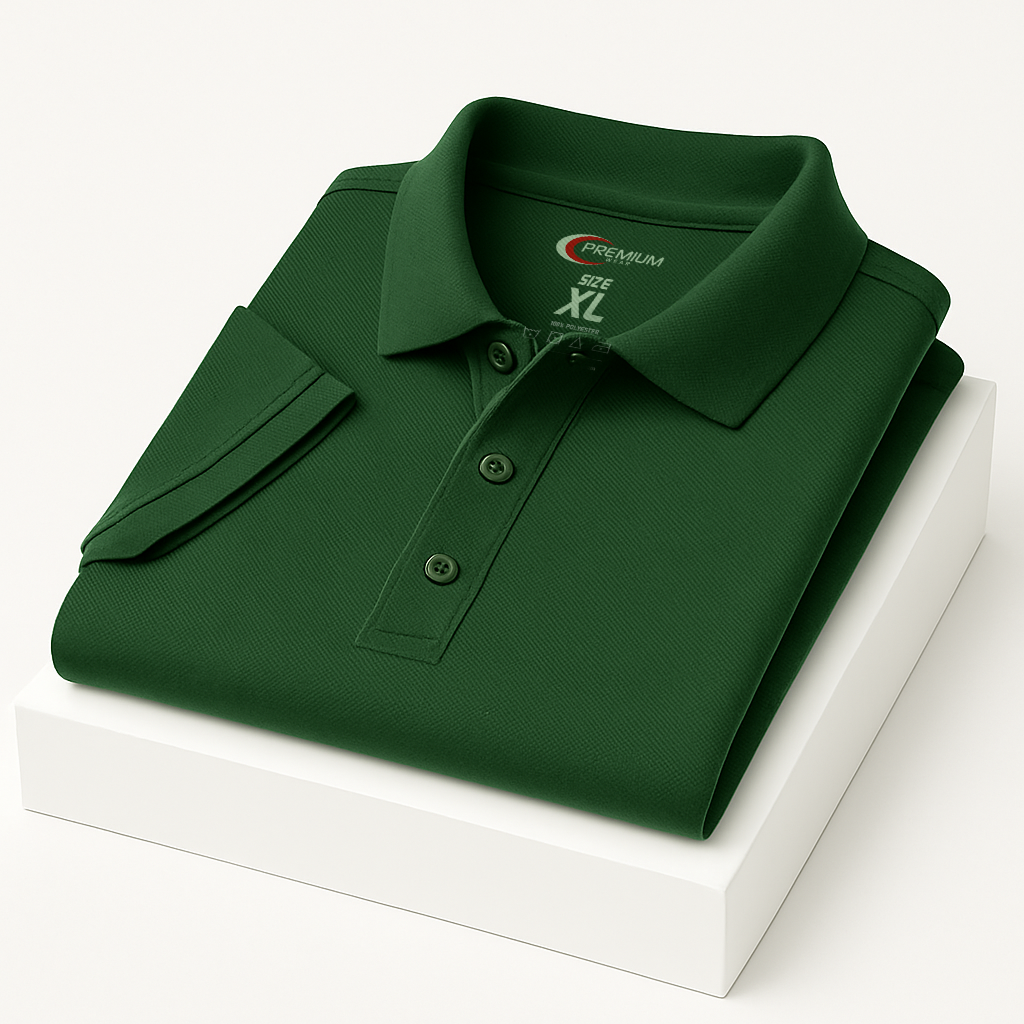 Men's Dri Fit Moisture Wicking Polo Shirt
