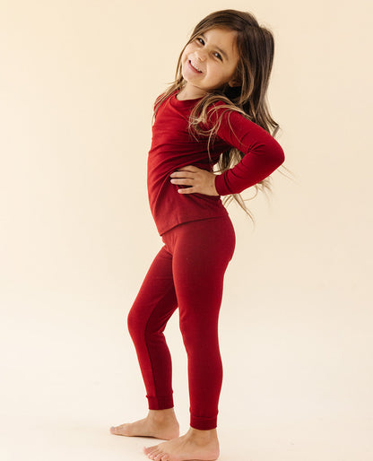 Ultimate Pajama Set in Crimson