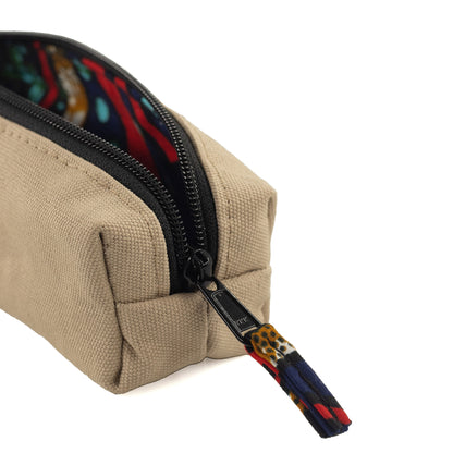 Pencil Pouch Zipper Bag – Fair Trade Canvas Pencil Case