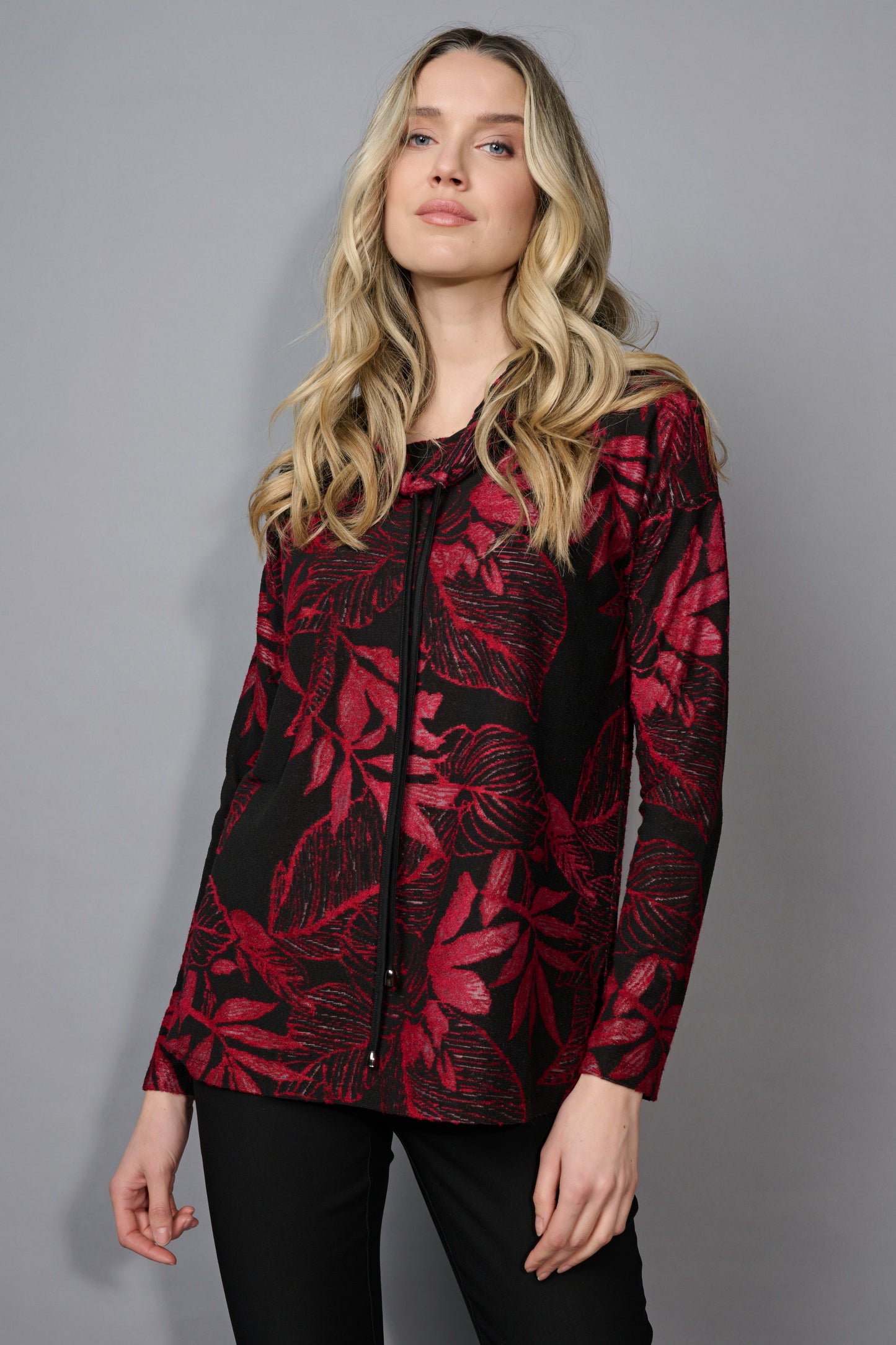 Picadilly Drawstring Neck Top