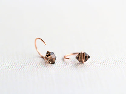 Pike Huggies - Smoky Quartz