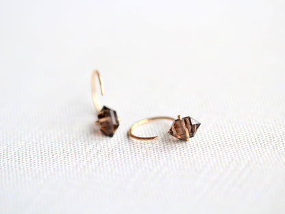 Pike Huggies - Smoky Quartz