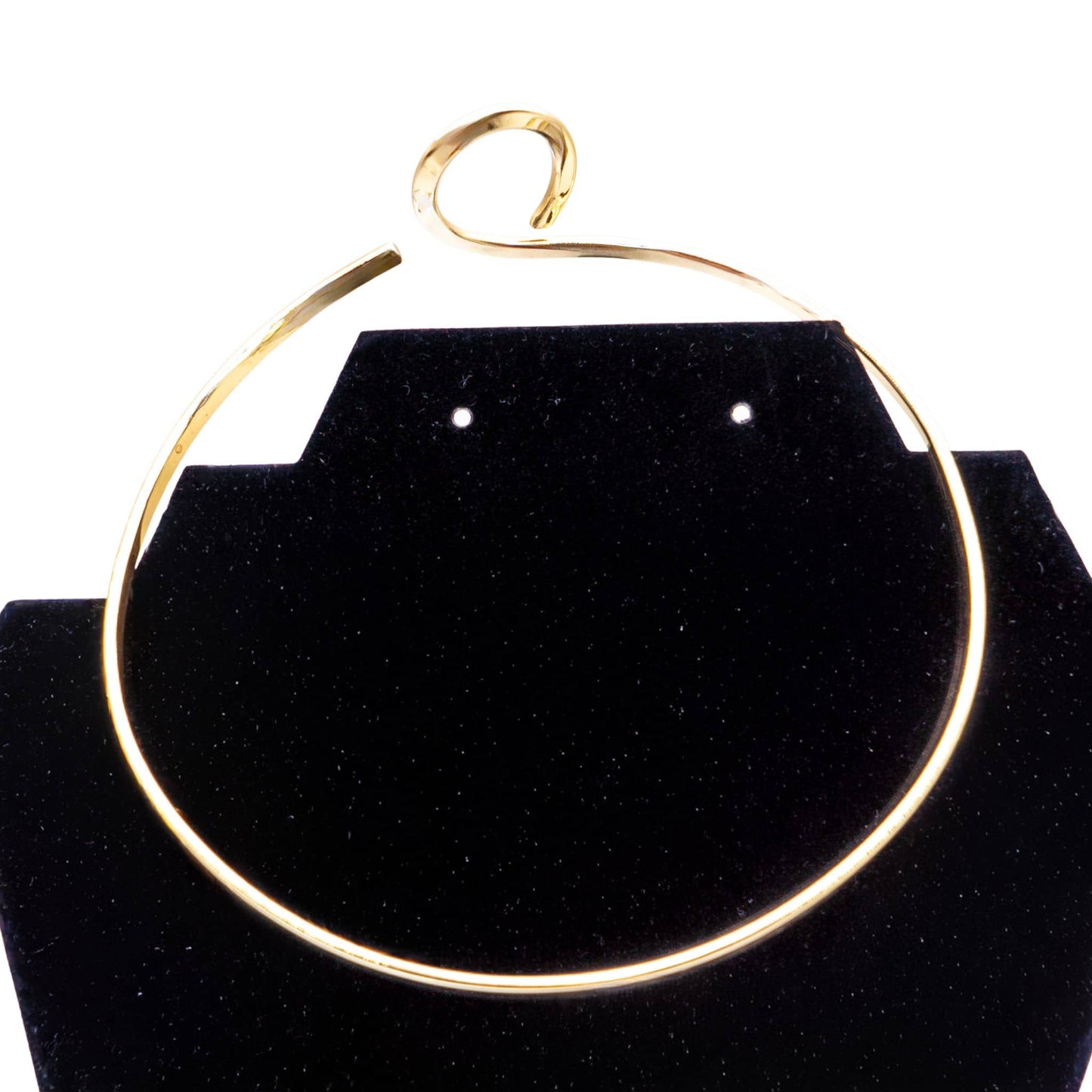 Open Loop Brass Collar Choker Necklace for Women | Pindu