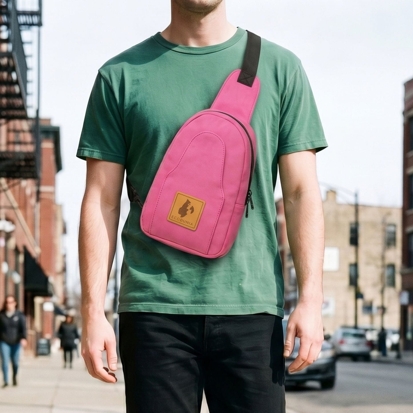 Small Canvas Crossbody Sling Bag for Men & Women | Buru