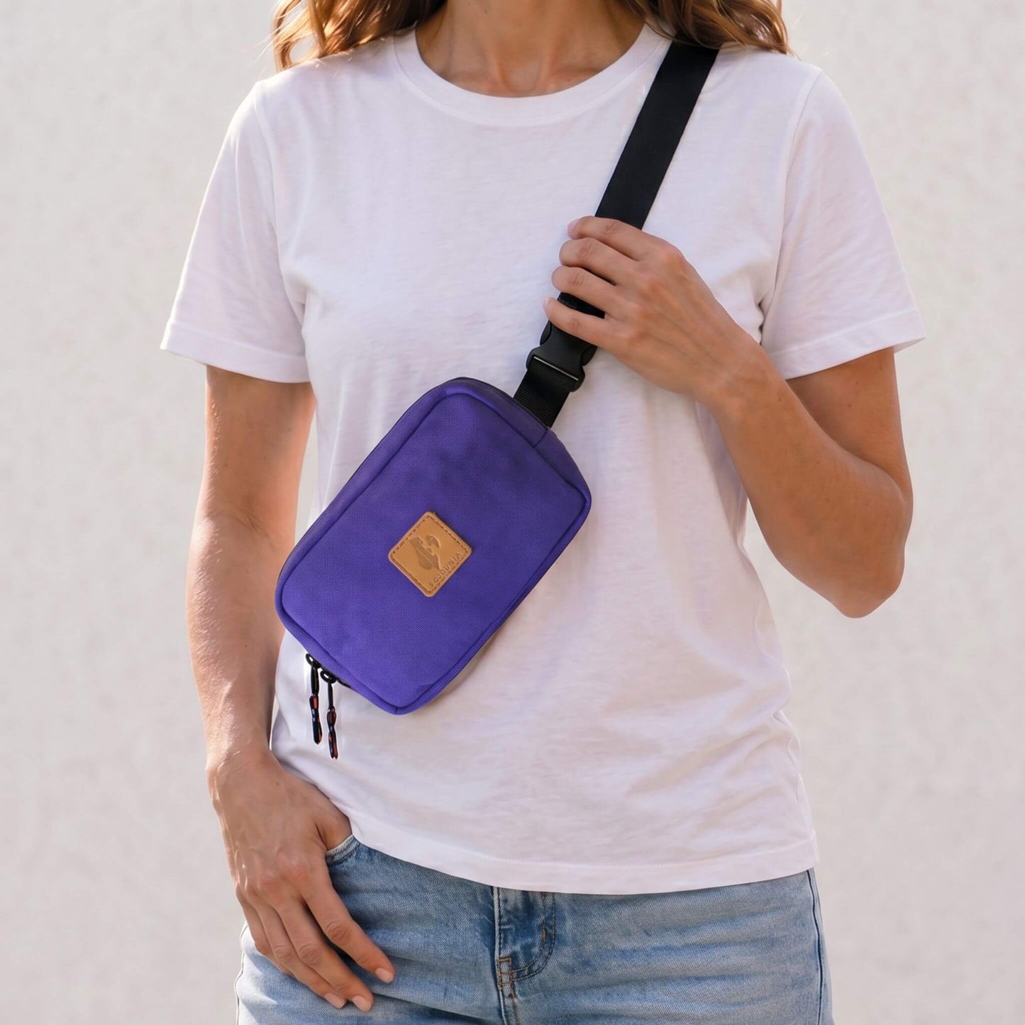 Canvas Crossbody Belt Bag Pouch, The Everywhere Belt Bag 1L