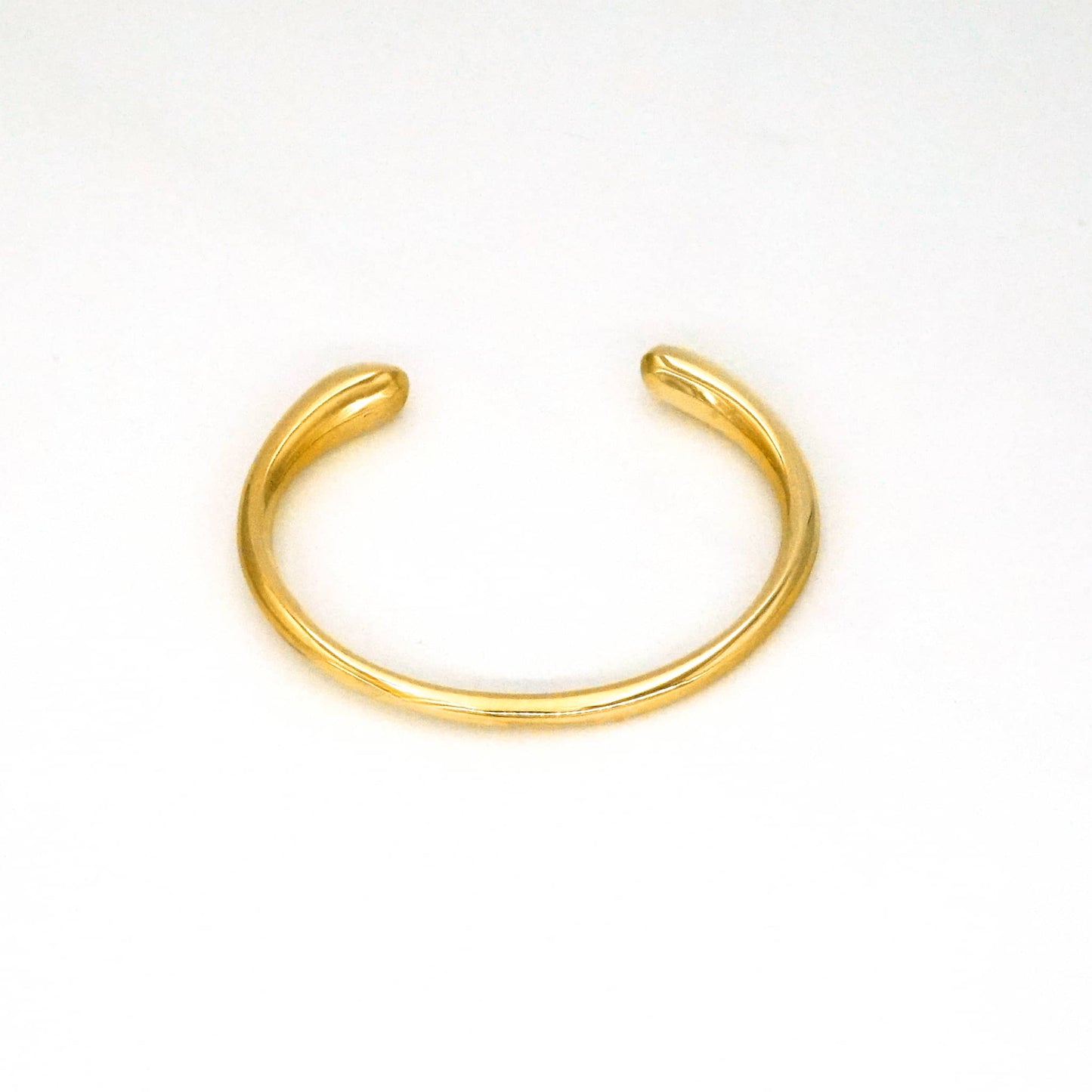 Teardrop Brass Cuff Bracelet | Asali