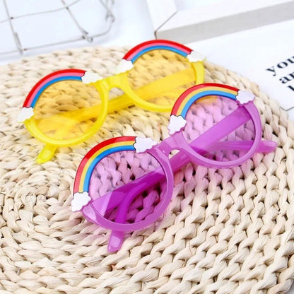 Rainbow Kids Sunglasses – 100% UV 400 Protection Toddler Sun Glasses for Beach & Outdoor Play
