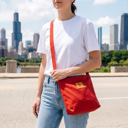 Canvas Mini Crossbody Bag for Men & Women | Amani