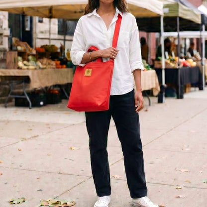 Canvas Carry-All Crossbody Bag | Amani
