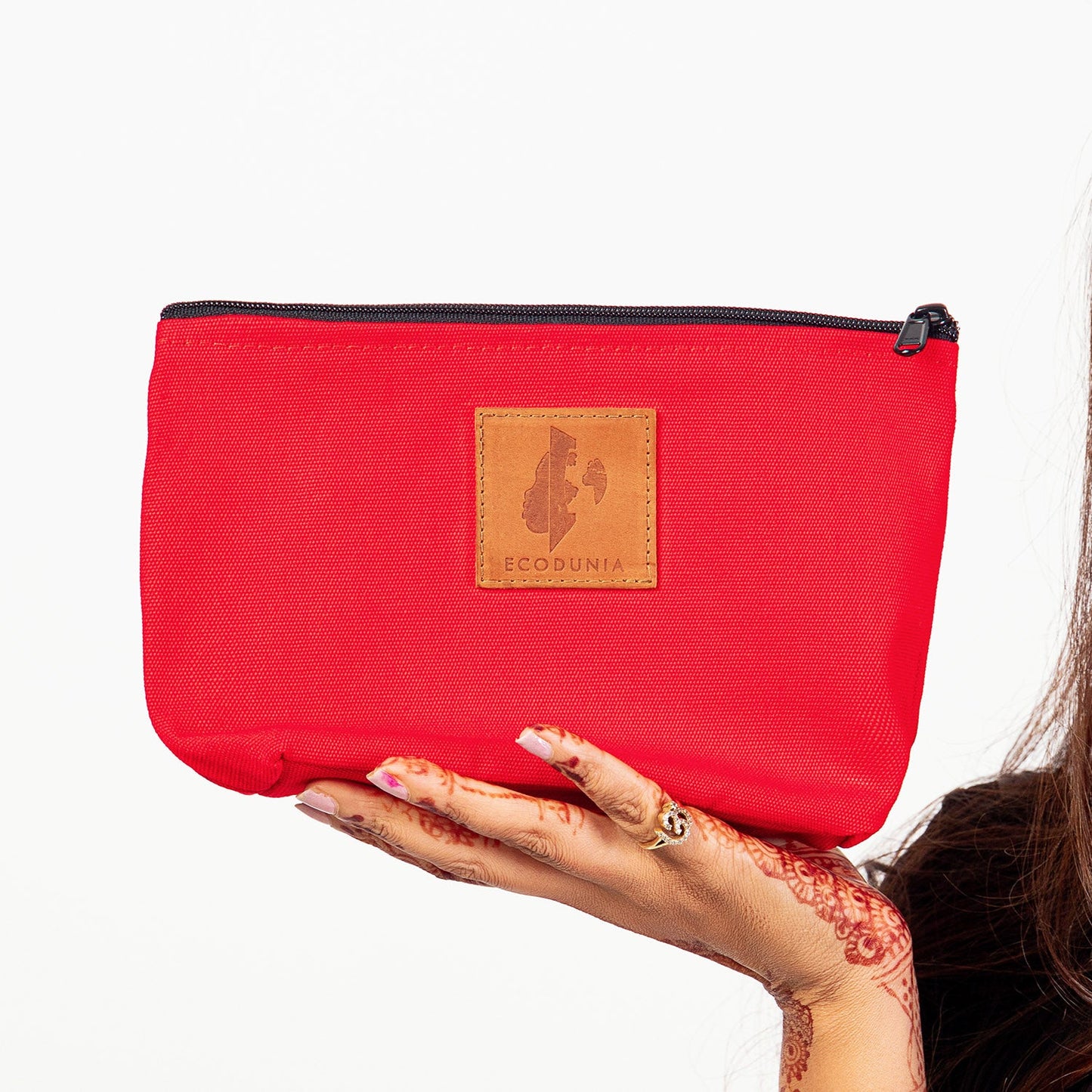 Ren Canvas Makeup Bag – Fair Trade Cosmetic & Toiletry Pouch