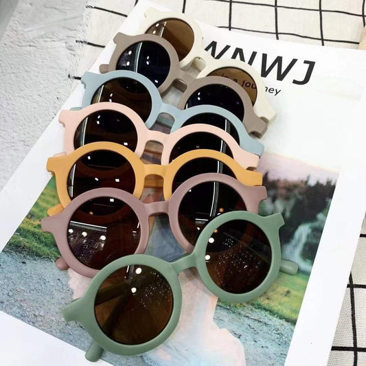 Retro Kids Sunglasses – UV 400 Protection Vintage Shades for Toddlers & Kids| Vintage