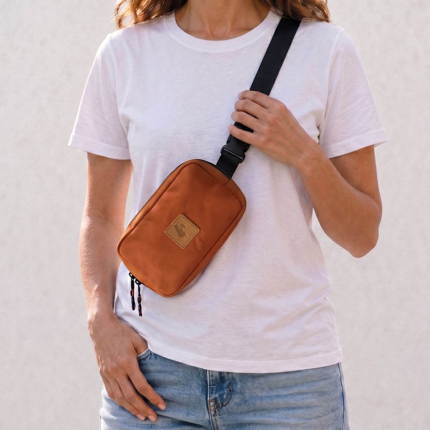 Canvas Crossbody Belt Bag Pouch, The Everywhere Belt Bag 1L