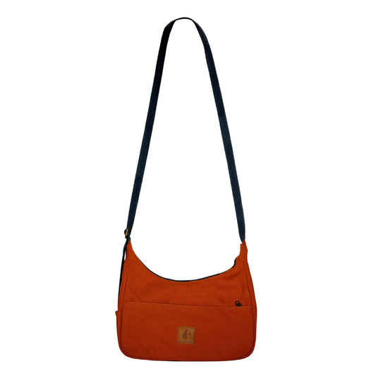 Crescent Canvas Crossbody Shoulder Bag for Women
