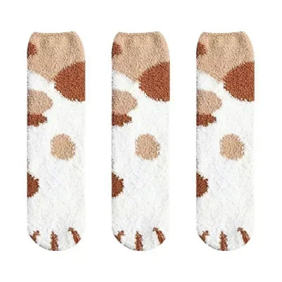 Cozy Pawfect Socks 3PC