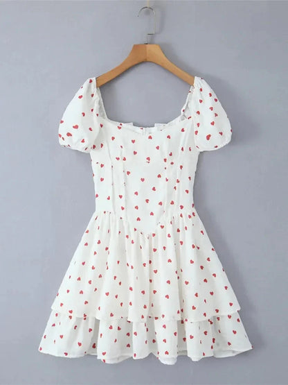 Jasmin Puff Sleeve Summer Dress