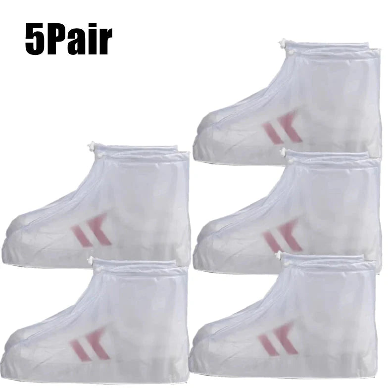 Reusable Waterproof Shoe Covers for Rain and Outdoor Use