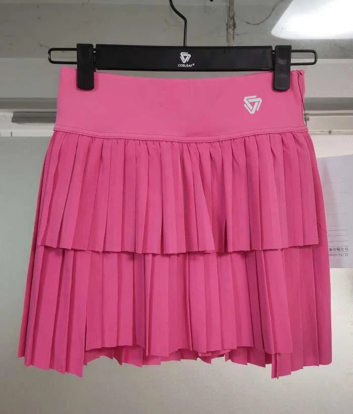 Minifalda plisada deportiva para mujer, faldas de tenis d...