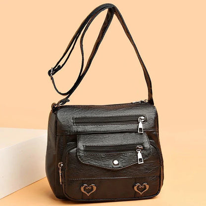 Neutral Style Rectangular Bag for Men and Women | Wide Capacity Casual Fashionable Single Shoulder Bag for Traveling