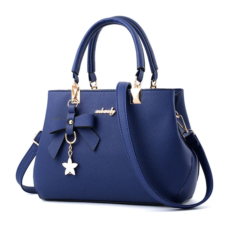Flower Pendant Crossbody Handbag