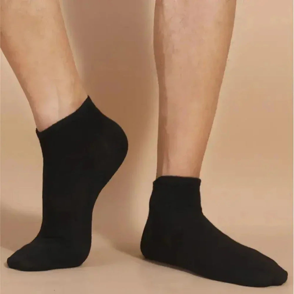 Low Cut Ankle Socks 10-Pack — Breathable Anti-Odor No-Show Socks
