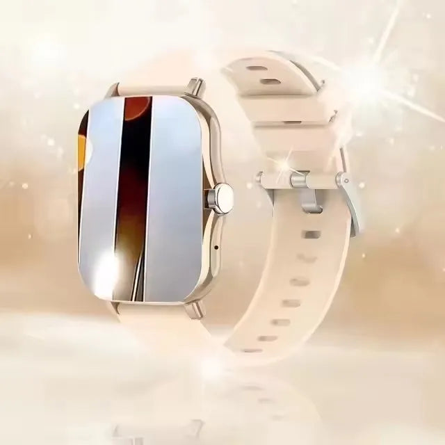 Full Touch Screen Fitness Smart Watch | Bluetooth Call, Heart Rate & Sleep Tracker