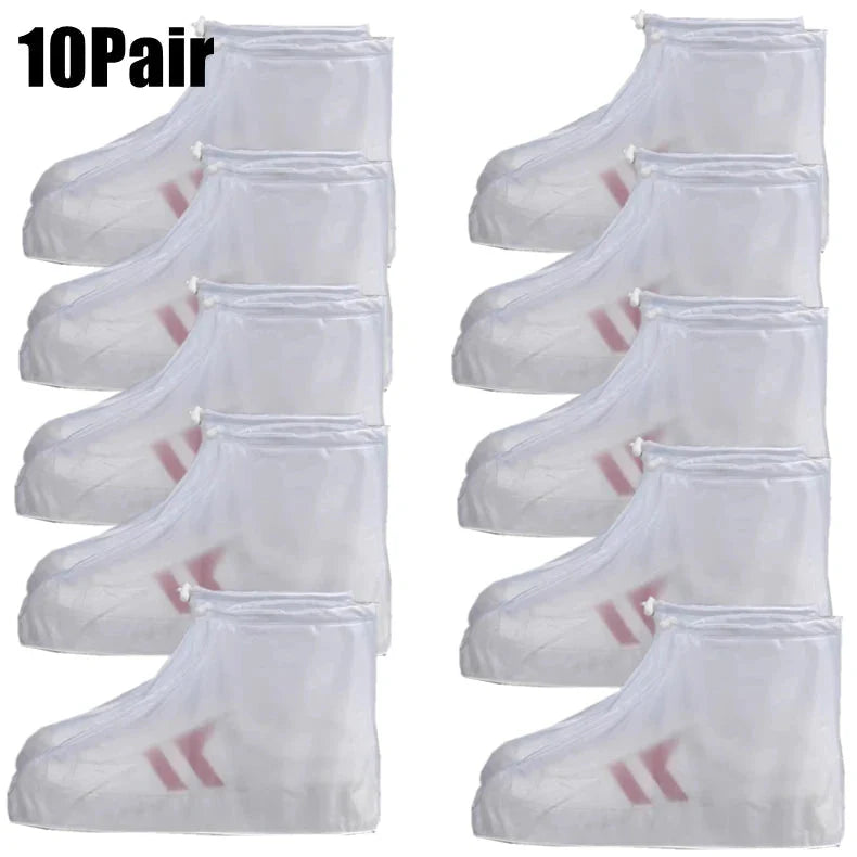 Reusable Waterproof Shoe Covers for Rain and Outdoor Use