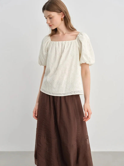 Floral Bud Two-Way Shirt