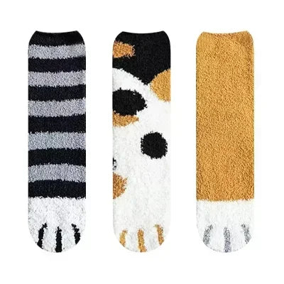 Cozy Pawfect Socks 3PC