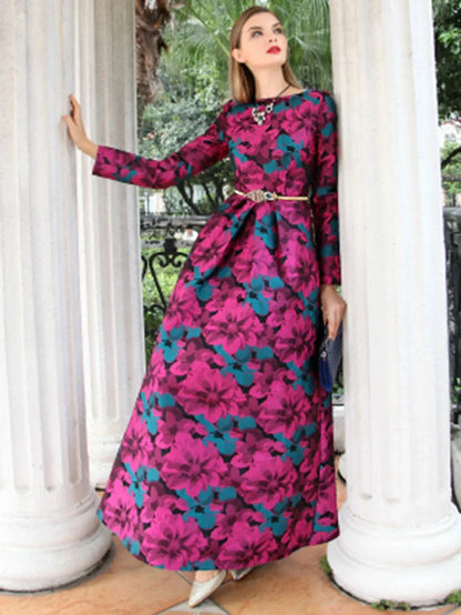 Pristine Jacquard Gown