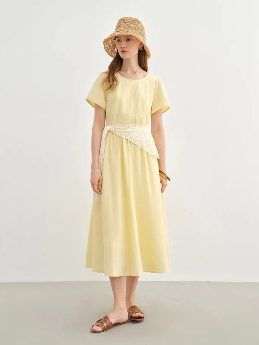 Chic & Slimming Long Dress for Summer