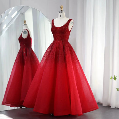 Holiday Cheer Crystal Ball Gown