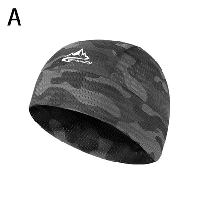 Breathable Cooling Skull Cap — Quick-Dry Cycling & Sports Helmet Liner