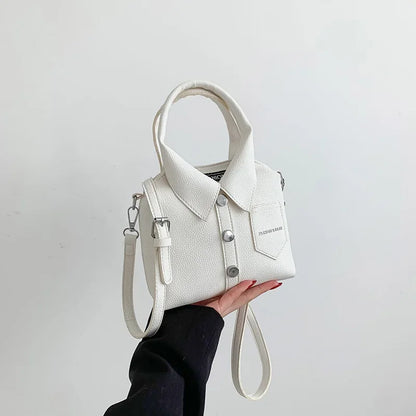 Square Compact Shoulder & Crossbody Bag | Unique Design High Quality Handbag for Women (Designer Style Bolso)