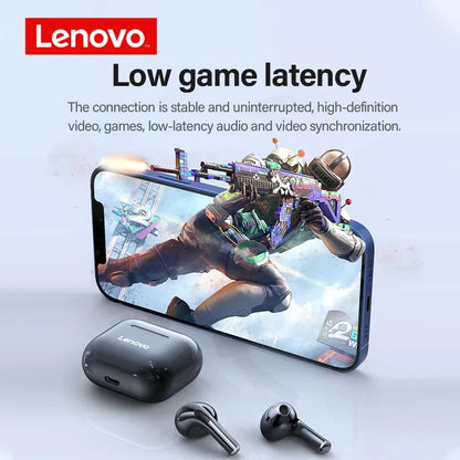 Lenovo LP40 Wireless Earbuds | TWS Bluetooth Earphones with Touch Control