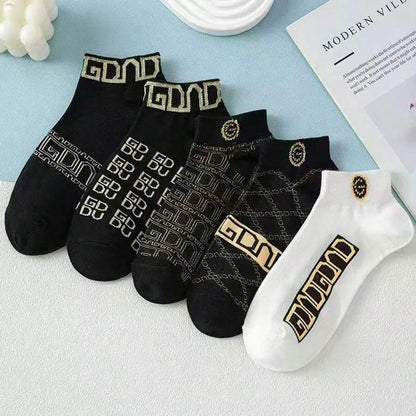 Men's Low-Cut Socks Multi-Pack | Breathable, Anti-Odor (5–20 Pairs)
