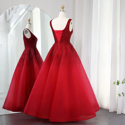 Holiday Cheer Crystal Ball Gown