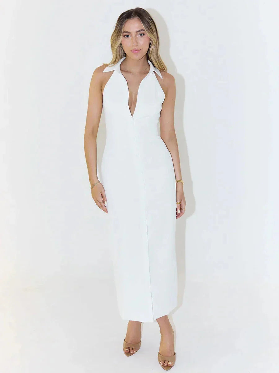 Sasha Summer Slim Fit Maxi Dress