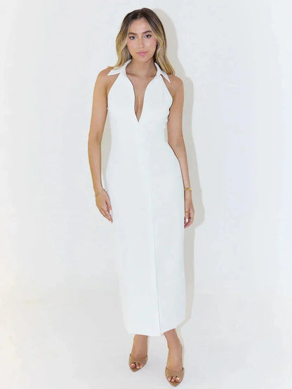 Sasha Summer Slim Fit Maxi Dress