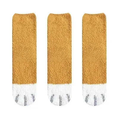 Cozy Pawfect Socks 3PC
