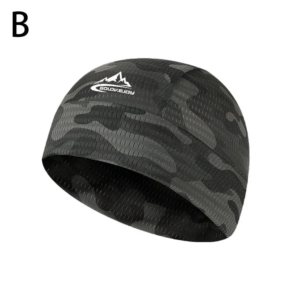 Breathable Cooling Skull Cap — Quick-Dry Cycling & Sports Helmet Liner