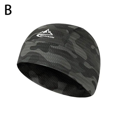 Breathable Cooling Skull Cap — Quick-Dry Cycling & Sports Helmet Liner
